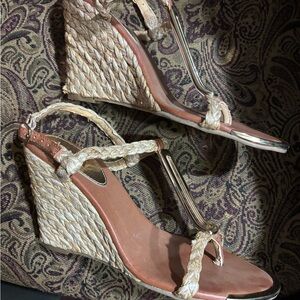 Mia wedge sandal.